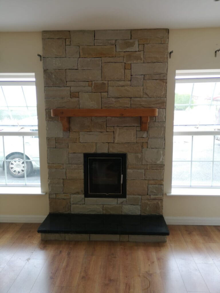 Fireplaces and Natural Stone Fireplaces | Thin Stone Ireland